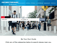 Tablet Screenshot of freedirectoryguide.com